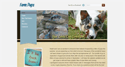 Desktop Screenshot of farmpups.com