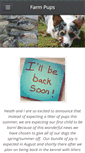 Mobile Screenshot of farmpups.com