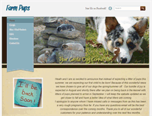 Tablet Screenshot of farmpups.com
